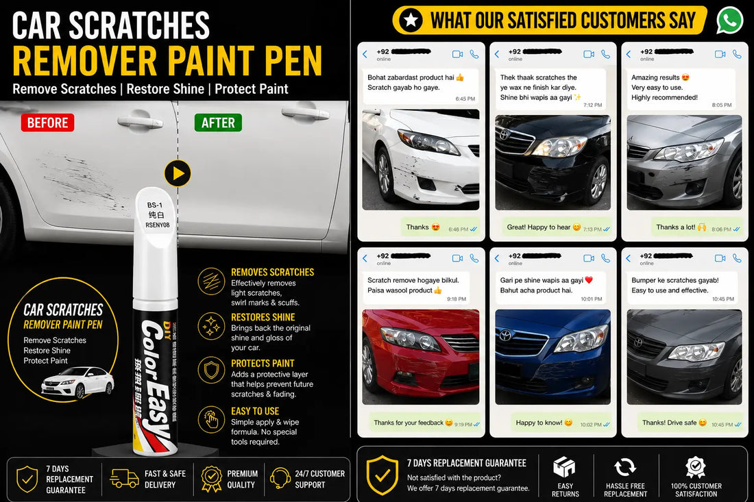 Professional Car Scratch Remover Paint Pen — گھر بیٹھے خراش ختم کریں