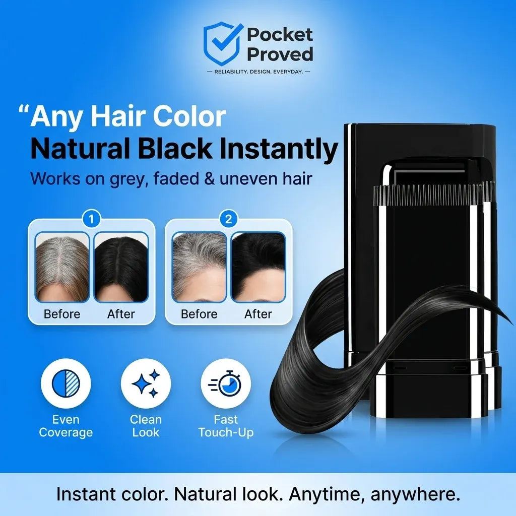 2-in-1 Touch-Up Comb Men&Women