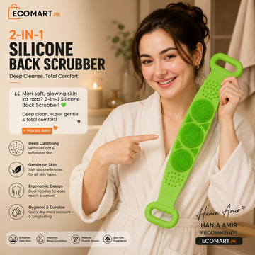 Eco-Friendly Silicone Bath Brush